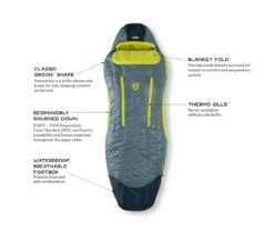 Nemo Disco -1C Down Sleeping Bag - Men's 16 Nemo Disco -1C Down Sleeping Bag - Men's -Outdoor Gear Shop image 1556