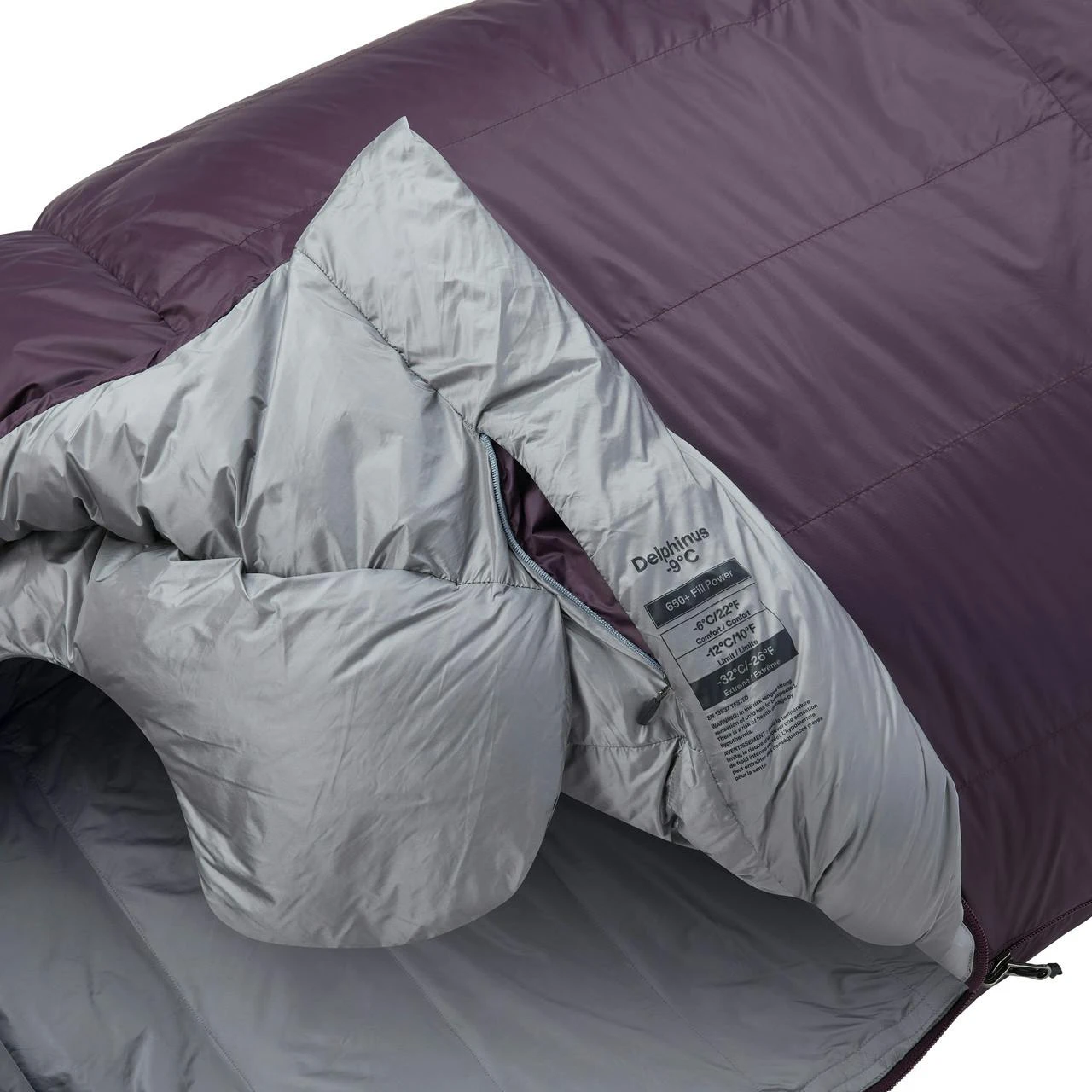 MEC Delphinus -9C Down Sleeping Bag - Women's 7 MEC Delphinus -9C Down Sleeping Bag - Women's - Image 5