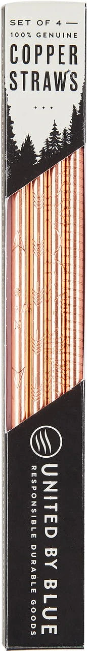 United By Blue Adventure Copper Straw Set (4 Pack) 3 United By Blue Adventure Copper Straw Set (4 Pack)