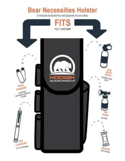 Kodiak Bear Necessities Holster 225g -Outdoor Gear Shop image 3731
