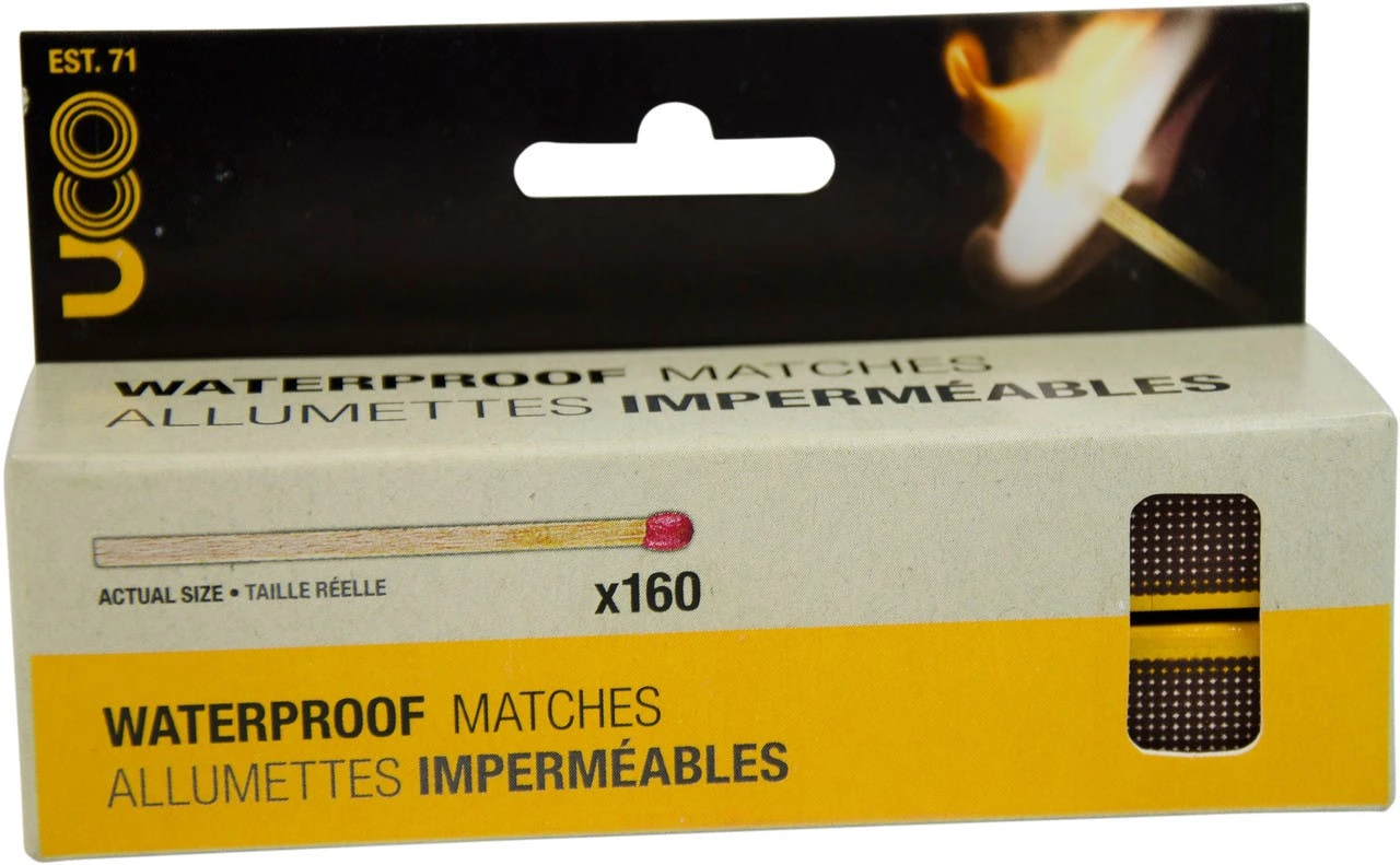 UCO Waterproof Matches (4 Pack) 3 UCO Waterproof Matches (4 Pack)