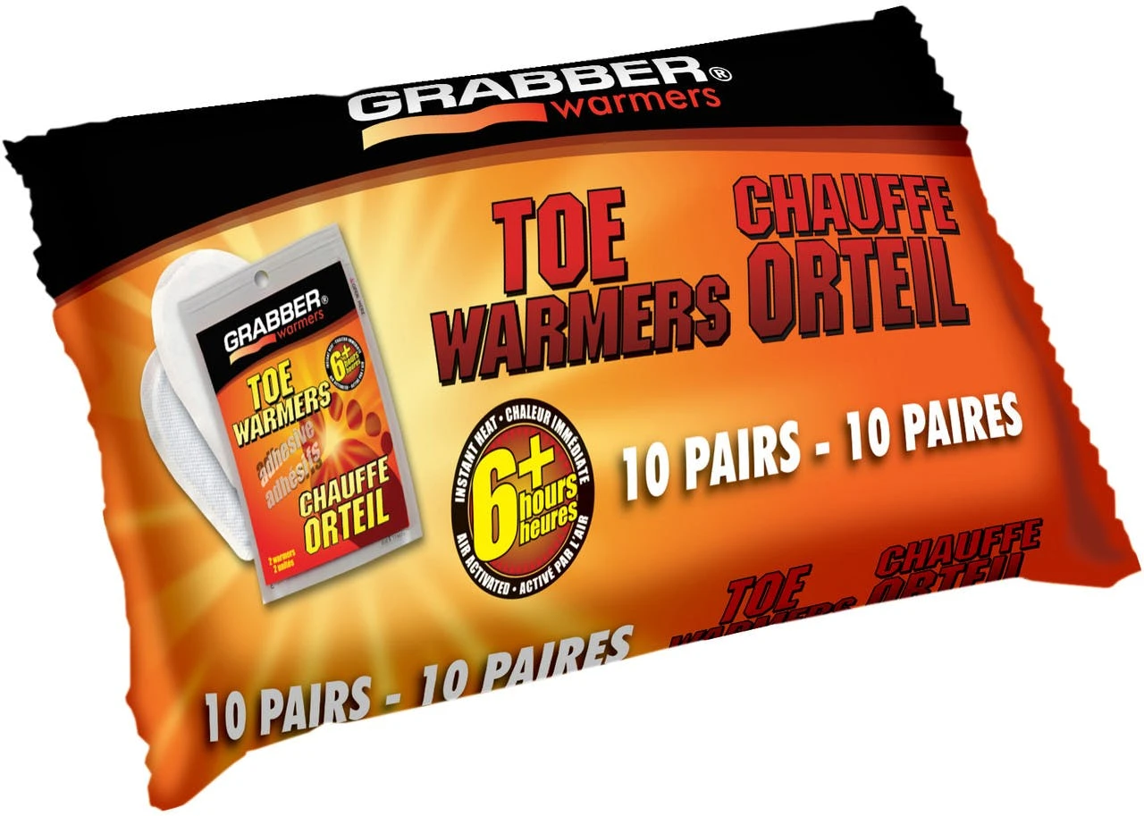 Grabber Toe Warmers (10 Pack) 3 Grabber Toe Warmers (10 Pack)