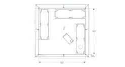 Esker Classic Winter Tent 10ft. X 10ft. 6 Esker Classic Winter Tent 10ft. X 10ft. -Outdoor Gear Shop image 545