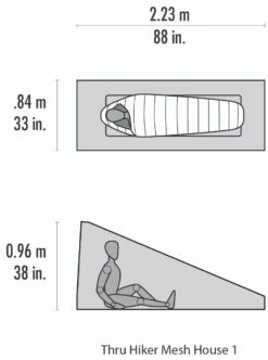MSR Thru-Hiker Mesh House 1-Person Tent 8 MSR Thru-Hiker Mesh House 1-Person Tent -Outdoor Gear Shop image 582