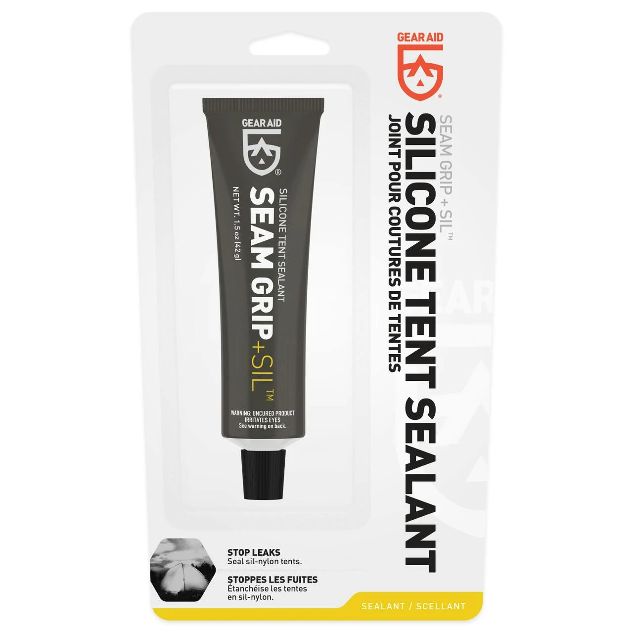 Gear Aid Seam Grip+Sil Silicone Tent Sealant 45ml 4 Gear Aid Seam Grip+Sil Silicone Tent Sealant 45ml - Image 2