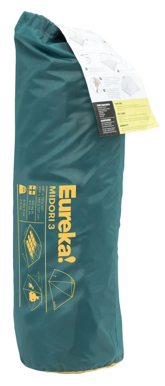 Eureka! Midori 3-Person Tent 8 Eureka! Midori 3-Person Tent - Image 6